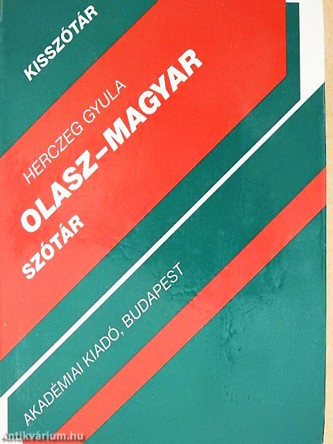 Olasz-magyar szótár 