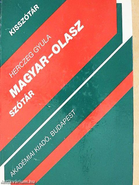 Magyar-olasz szótár