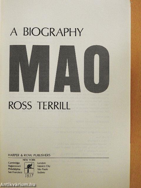 MAO - A Biography