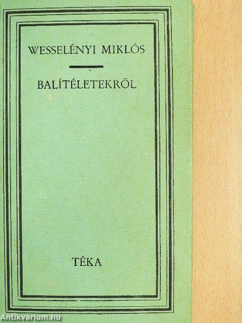 Balítéletekről