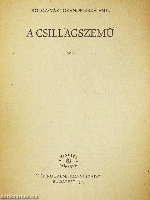 A csillagszemű
