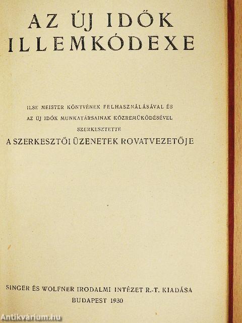 Az Új Idők Illemkódexe