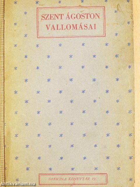 Szent Ágoston vallomásai 
