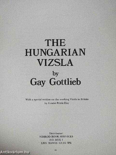 The Hungarian Vizsla