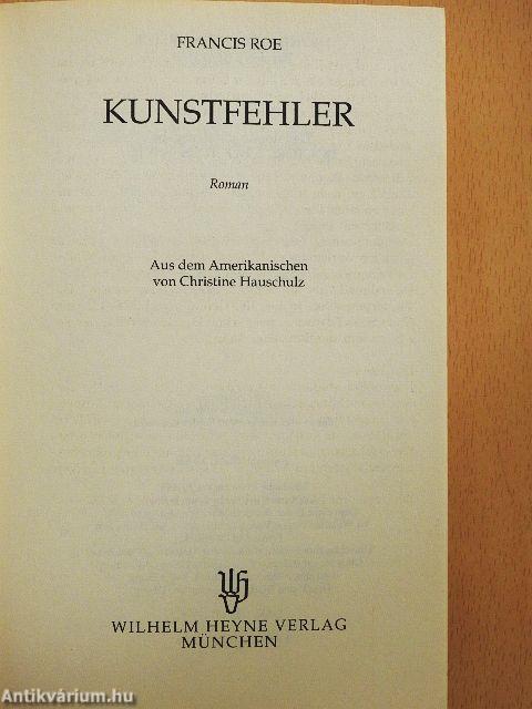 Kunstfehler