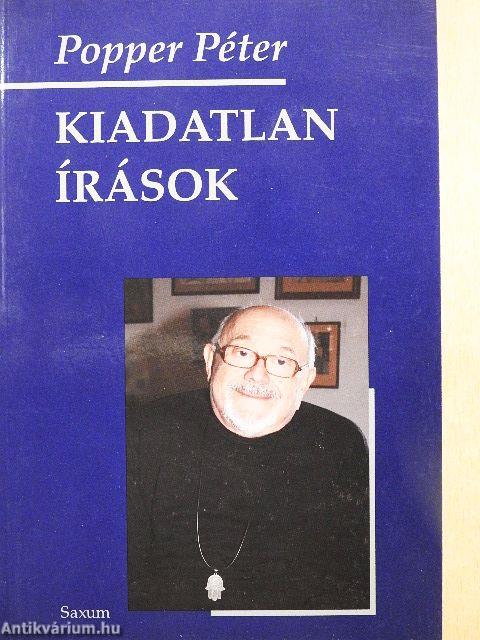 Kiadatlan írások