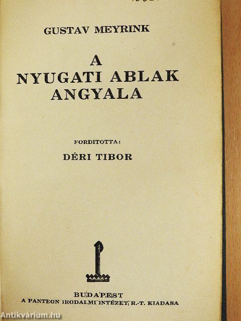 A nyugati ablak angyala