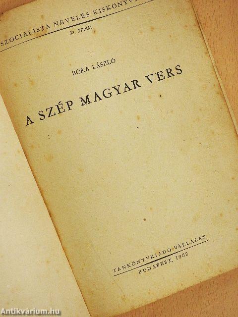 A szép magyar vers