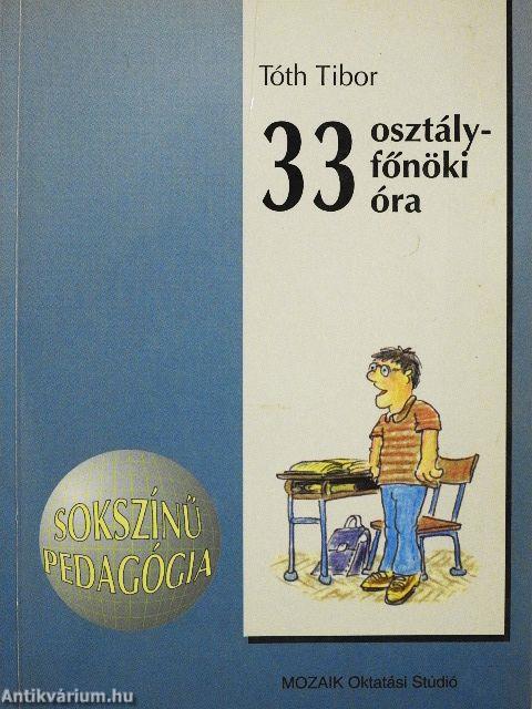 33 osztályfőnöki óra