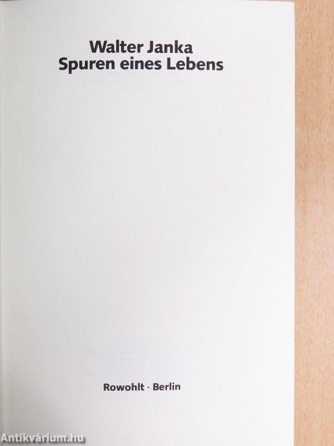 Spuren eines Lebens