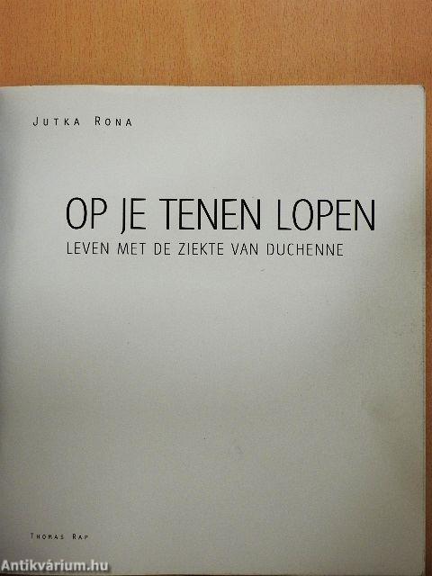 Op je tenen lopen