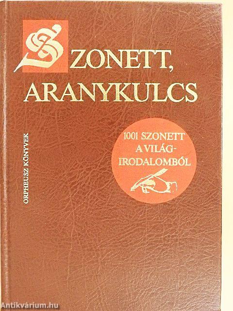 Szonett, aranykulcs...