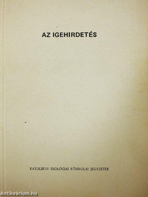 Az igehirdetés