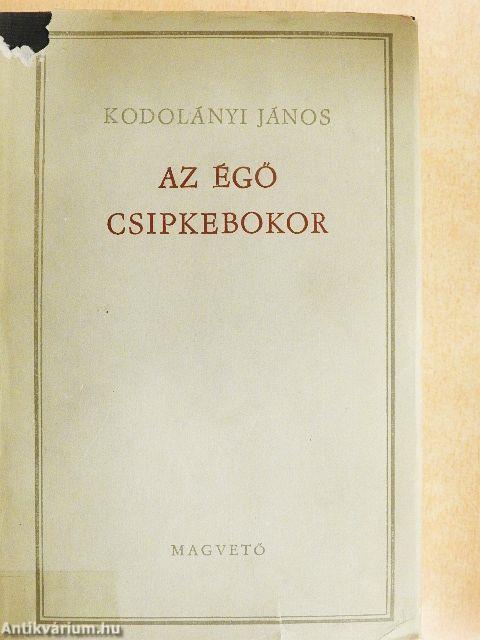 Az égő csipkebokor