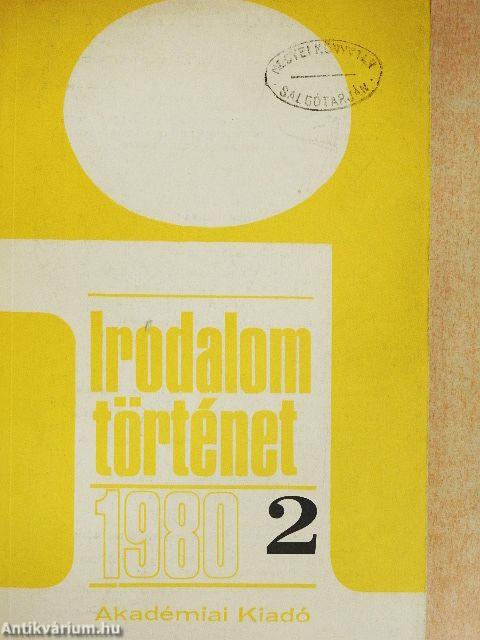 Irodalomtörténet 1980/2.