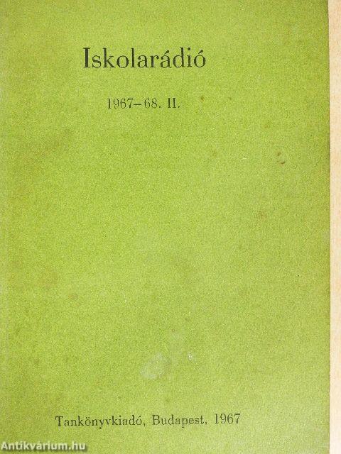 Iskolarádió 1967-68. II.