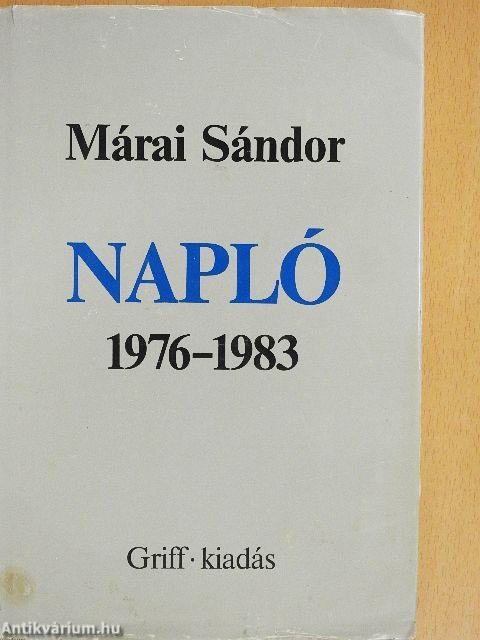 Napló 1976-1983