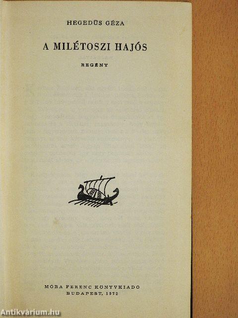 A milétoszi hajós