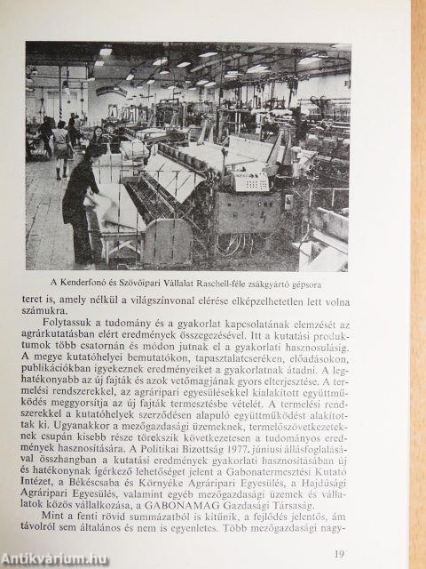 Megyénk tudományos élete