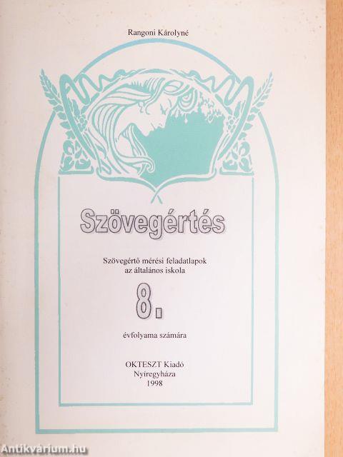 Szövegértés 8.