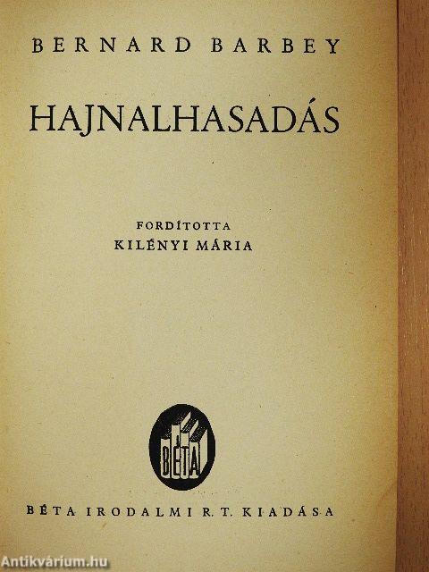 Hajnalhasadás