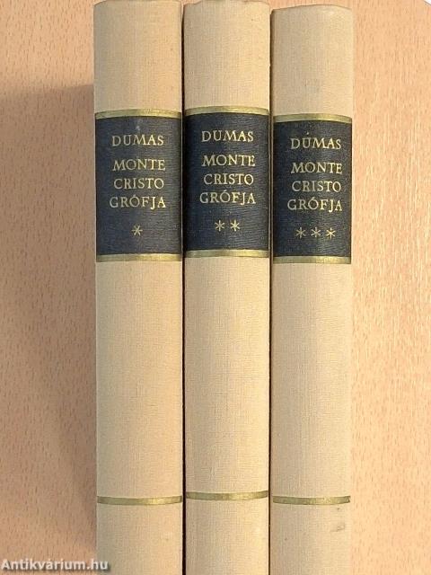 Monte Cristo grófja I-III.