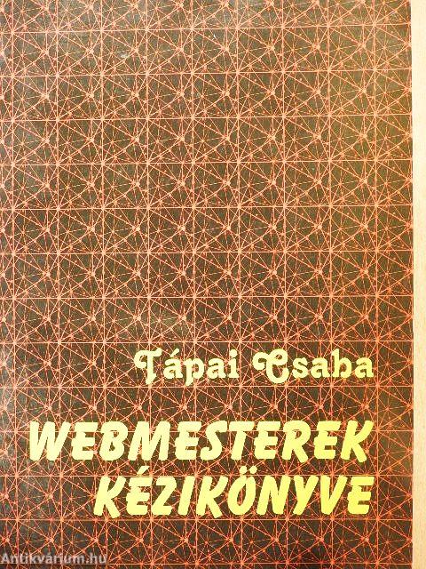 Webmesterek kézikönyve