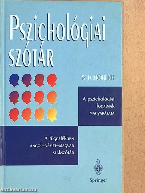 Pszichológiai szótár