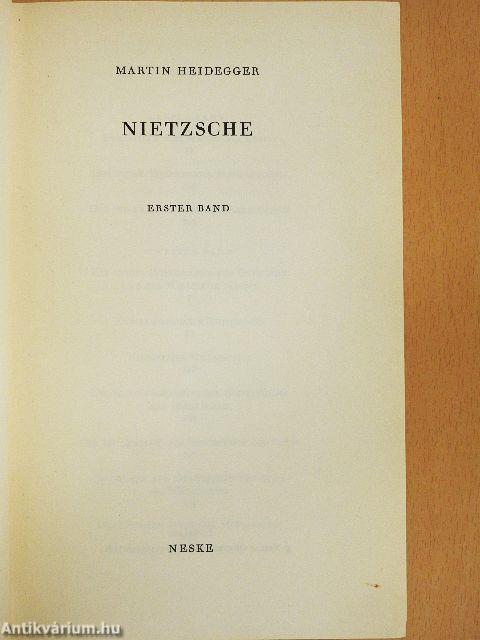 Nietzsche I-II.