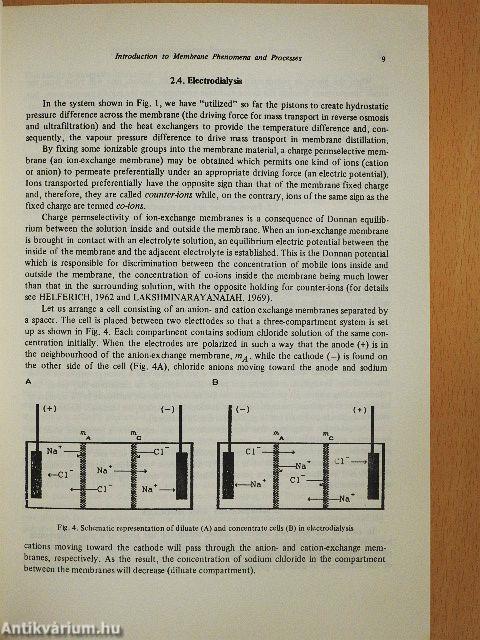 Advances in Membrane Phenomena and Processes