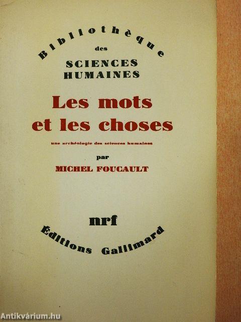 Les Mots et les Choses