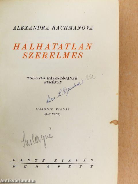 Halhatatlan szerelmes