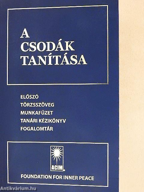 A csodák tanítása