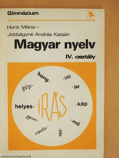 Magyar nyelv IV.