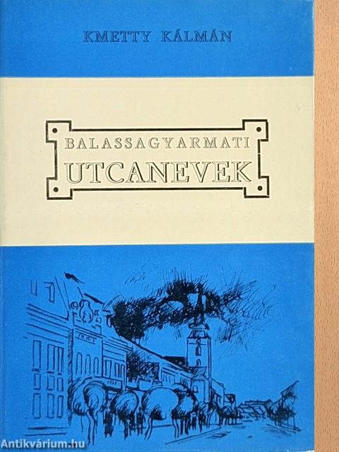 Balassagyarmati utcanevek