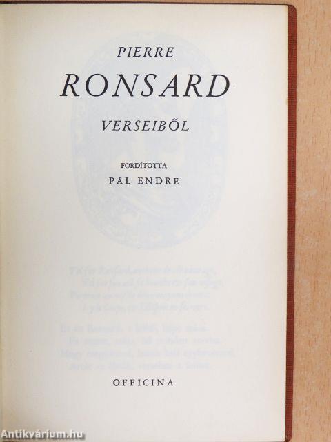 Pierre Ronsard verseiből