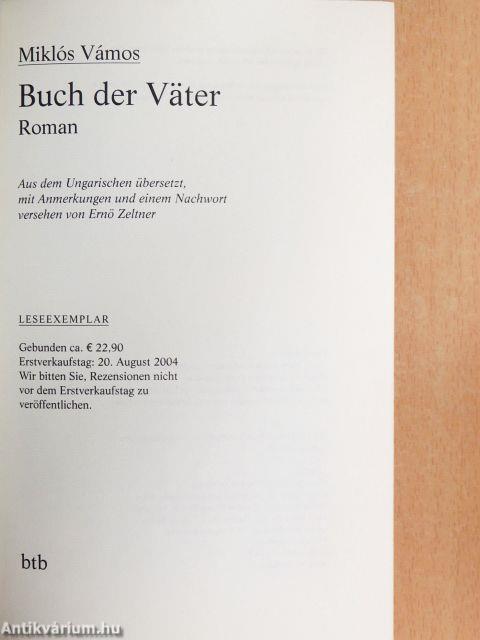 Buch der Väter