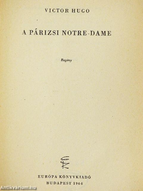 A párizsi Notre-Dame