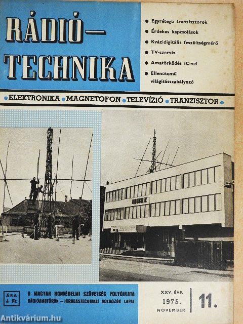 Rádiótechnika 1975. november