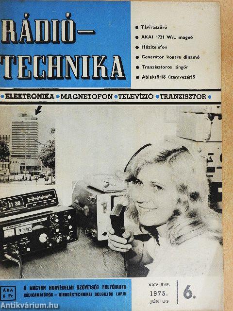 Rádiótechnika 1975. június