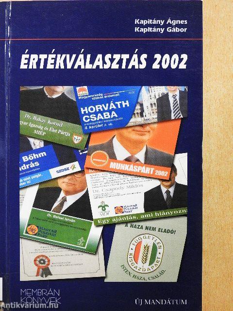 Értékválasztás 2002