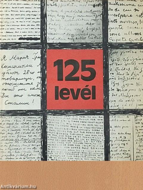 125 levél