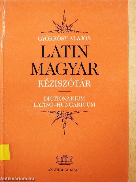 Latin-magyar kéziszótár