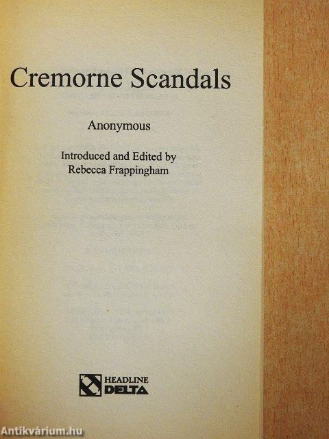 Cremorne Scandals