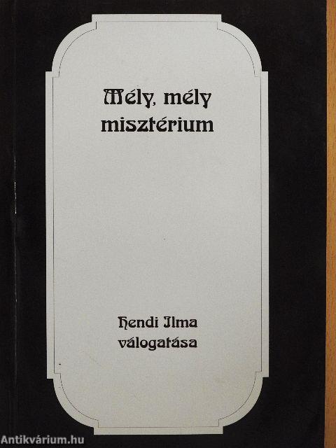 Mély, mély misztérium