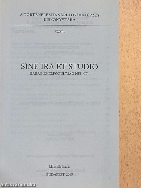 Sine ira et studio