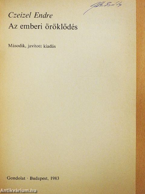 Az emberi öröklődés