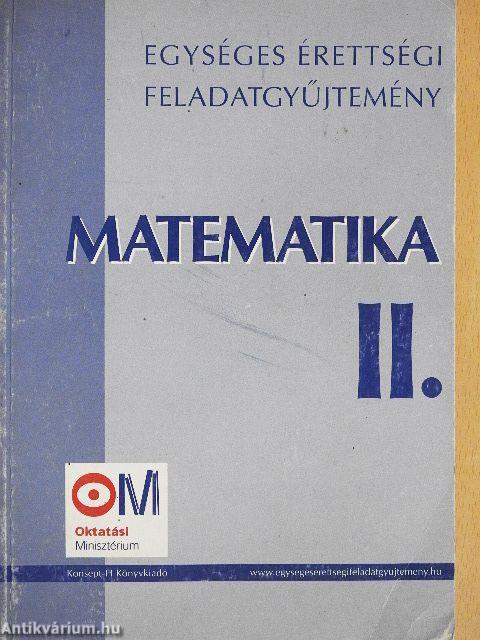 Matematika II.
