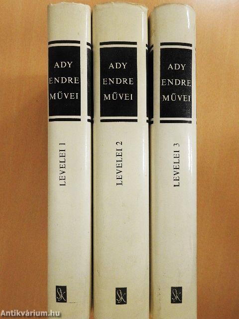 Ady Endre levelei 1-3.