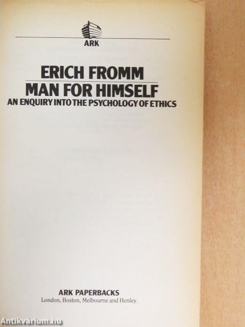 Man for himself